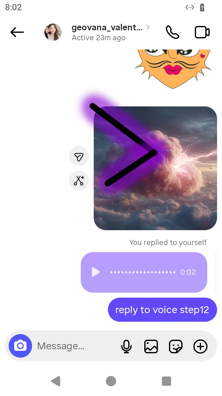 The conversation after the forward