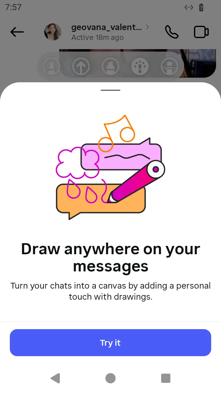 The draw editor