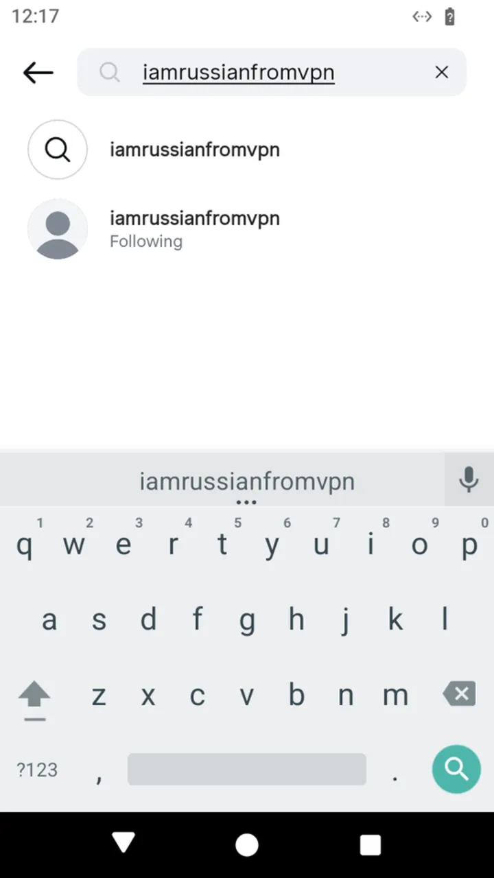 A suggested account